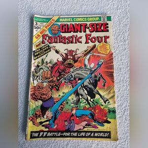 Giant-Size Fantastic Four Comic Book #3 November 1974